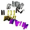 Colorful PVC Flame Retardant Rectangle Confetti